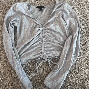Forever 21 cropped long sleeve. Size L